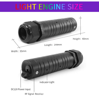 6W Car Starry Sky Light LED Auto Interior Decoration Accessories Lamp Car Roof Star Lights Ceiling Fiber Optic Light